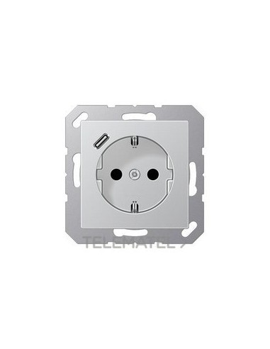 ENCHUFE SCHUKO® CAR.USB TIPO C Al