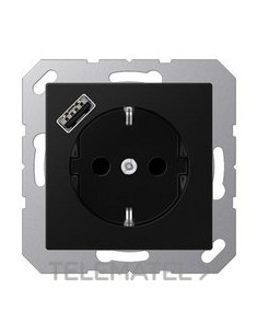 ENCHUFE SCHUKO® CAR.USB TIPO NG MT