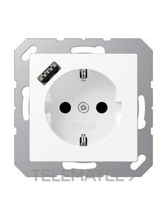 ENCHUFE SCHUKO® CAR.USB TIPO BLM.