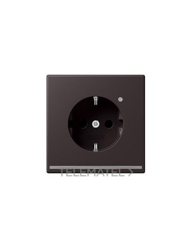 ENCH.SCHUKO® 16A 250V DARK(LAC.)LS ACD