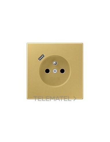 ENCHUFE FRANCÉS/BELGA USB-C LS LT.CLR.