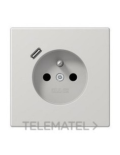 ENCHUFE FRANCÉS/BELGA USB-C LS GCL.