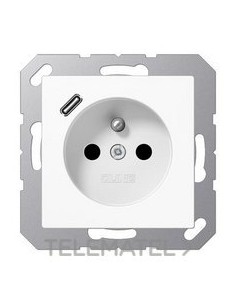 ENCHUFE FRANCÉS/BELGA USB-C BL ALP.