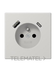 ENCHUFE FRANCÉS/BELGA USB-AC LS GCL.