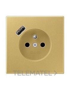 ENCHUFE FRANCÉS/BELGA USB-A LS LT.CLR.