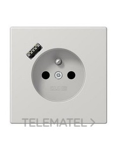 ENCHUFE FRANCÉS/BELGA USB-A LS GCL.