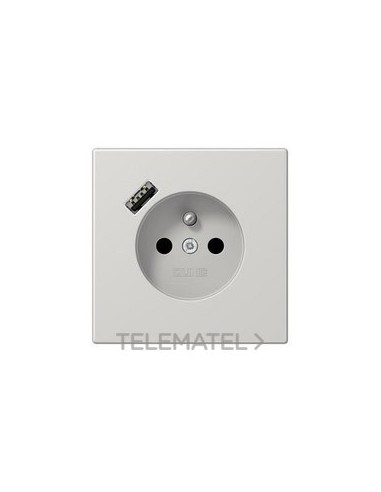 ENCHUFE FRANCÉS/BELGA USB-A LS GCL.