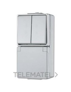 ENCHUFE CON INTERRUPTOR DOBLE WG 600