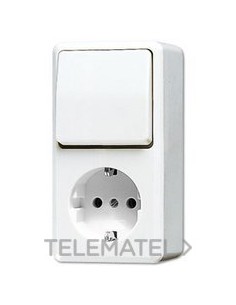 ENCHUFE INT.AP600 BL ALP.