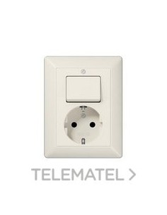 ENCHUFE INT.10AX/250V AS BL