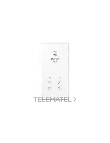 CAZOLETA PARA BASE AFEITAR BLANCO ALPINO