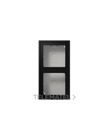 CAJA SUPERFICIE x2 LS NEGRO MATE