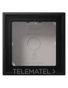 CAJA SUPERFICIE x1 LS NEGRO MATE