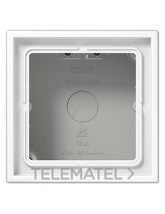 CAJA SUPF.SIMP.81x81x47mm BL ALP.
