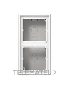 CAJA SUPF.DBL.152x81x47mm BL ALP.