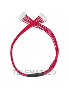 CABLE CONEXIÓN PARA AUDIO 220mm ROJO