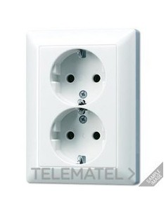 BASE SCHUKO® DBL.AS500 16A 250V BL ALP.