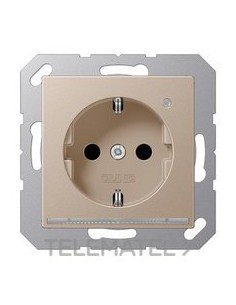 BA.SCHUKO® 16A 250V ILUM.LED CAVA TPLAST