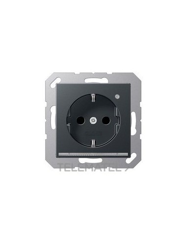 BA.SCHUKO® 16A 250V ILUM.LED ANTR.MT TPL