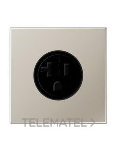 BASE ENCHUFE US NEMA 20A SERIE LS ACERO