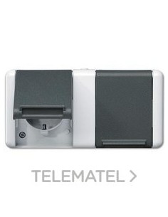 BASE ENCHUFE SCHUKO® HZ.4 E.1 TP.WG800