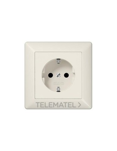 BASE ENCHUFE PROTECCIÓN NIÑOS AS MARFIL