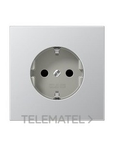 BASE ENCHUFE PROTECCIÓN NIÑOS ALUMINIO