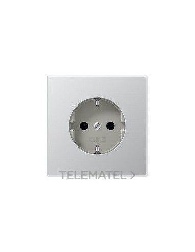 BASE ENCHUFE PROTECCIÓN NIÑOS ALUMINIO