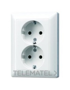 BASE ENCHUFE DBL.AS BL ALP.