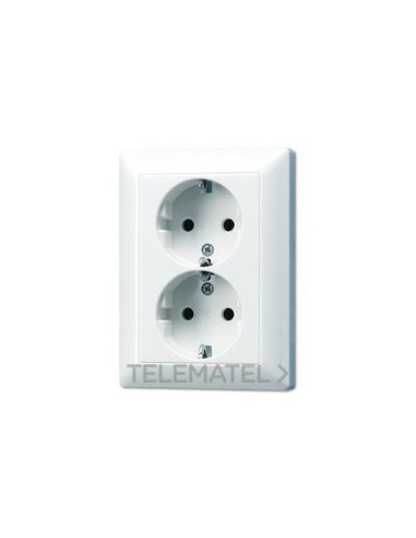 BASE ENCHUFE DBL.AS BL ALP.