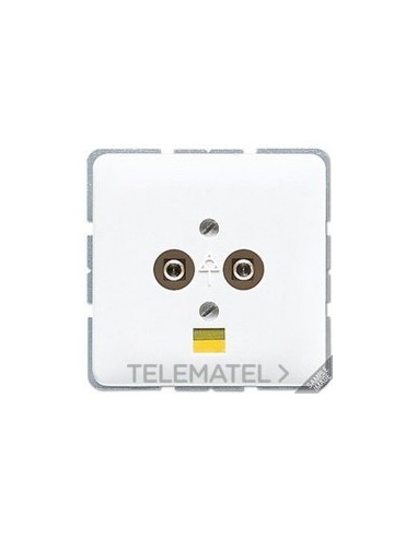 BASE ENCHUFE COMPENSACIÓN BLANCO MARFIL