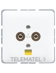 BASE ENCHUFE COMPENSACIÓN BLANCO ALPINO