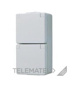 BASE CON REGLETA MONTAJE VERTICAL WG600