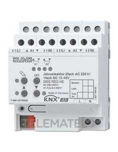 ACTUADOR PERSIANA KNX 2 CANALES