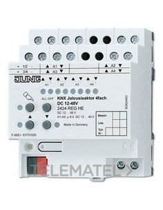 ACTUADOR PERS.KNX 4 CAN.DC 12-48V