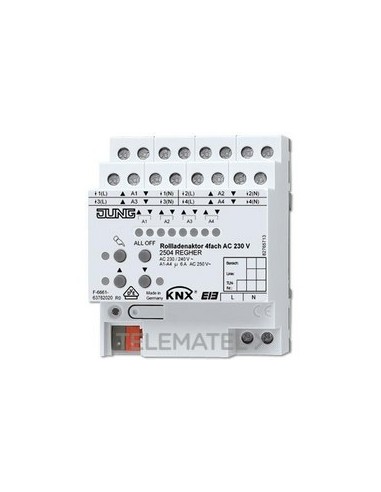 ACTUADOR PERS.KNX 4 CAN.STD.DIN 4 MOD.