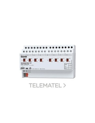 ACTUADOR EMPT.KNX 8 SAL.16A DIN 8 MOD.