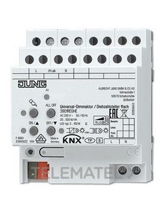 ACTUADOR DIMMER REGULR.VEL.KNX 1 CAN.