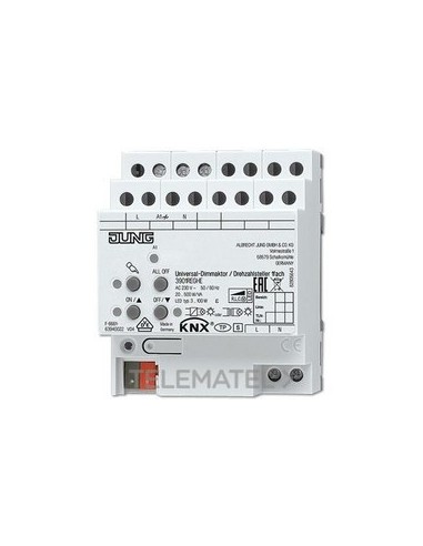 ACTUADOR DIMMER REGULR.VEL.KNX 1 CAN.