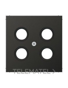 PLACA TOMA SAT TV LS ANTRACITA