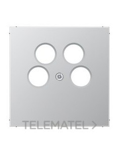PLACA TOMA SAT TV ANKARO LS ALUMINIO