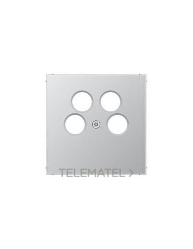 PLACA TOMA SAT TV ANKARO LS ALUMINIO