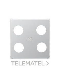 PLACA TOMA SAT TV A ALUMINIO