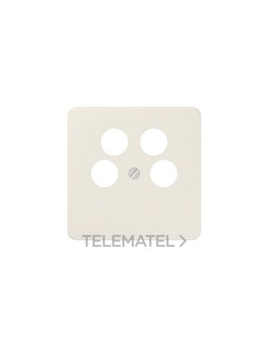 PLACA SAT-TV 4 TOMAS CD BLANCO ALPINO