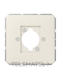 PLACA CENTRAL PARA XLR BLANCO MARFIL