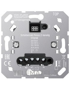 MECANISMO A RELÉ CON 2 CANALES