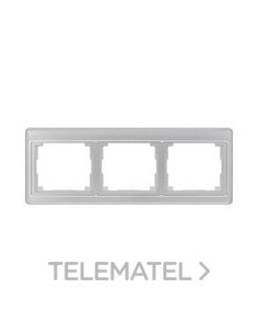 MARCO TRIPLE HORIZONTAL PLATA