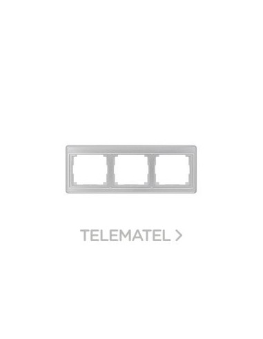 MARCO TRIPLE HORIZONTAL PLATA