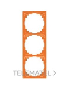 MARCO TRIPLE CANAL CABLE CD NARANJA