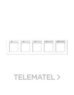 MARCO QUÍNTUPLE HZ.REGL.INSC.AC BL ALP.